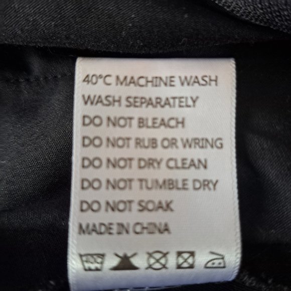 Tron Jori Women's Wide Leg Black Flowy Pants Size Large - Picture 2 of 11